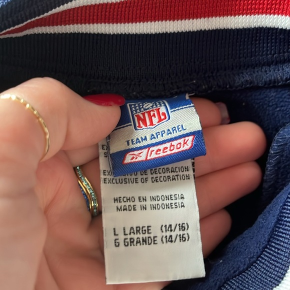 NFL Patriots Team Apparel 1/4 Zip Fleece - Picture 3 of 6